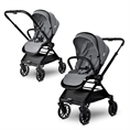 Baby Stroller REYA 2in1 with reversible handle GREY